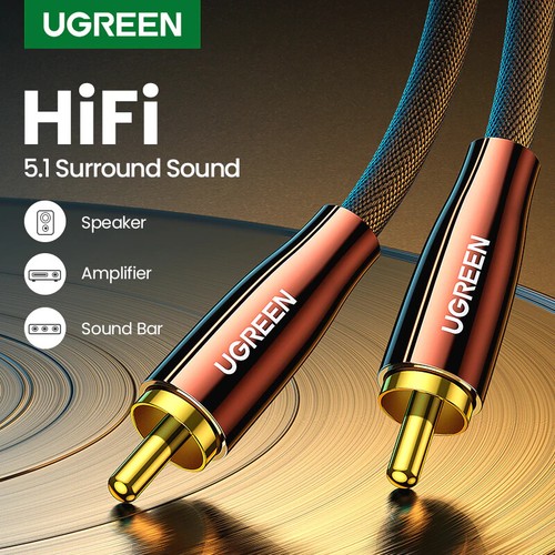 Ugreen subwoofer rca - ugreen,