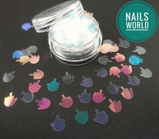Nail art glitter - nail, f***