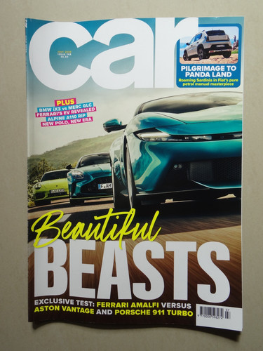 Car magazine beautiful - -,