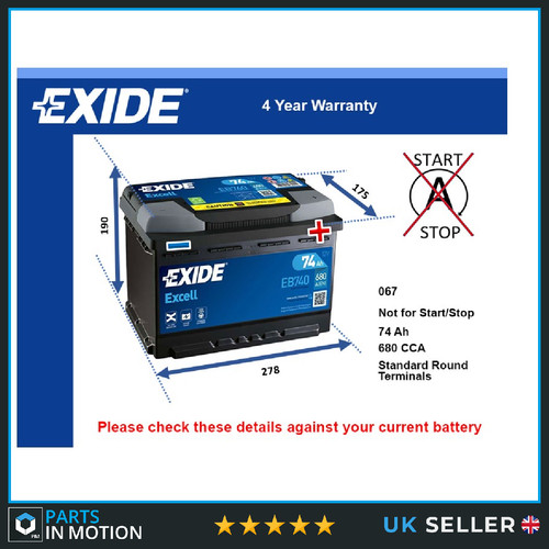 Battery fits ferrari - battery,