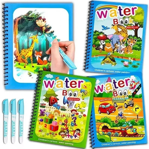Pack magic water colouring - pack,