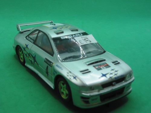 Scalextric subaru silver 4 - subaru, #4