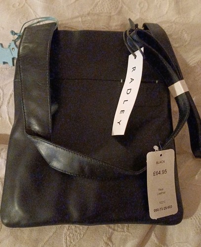 Bnwt radley black crossbody - bnwt,