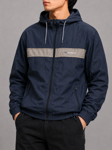 Reebok windbreaker navy size - windbreaker,