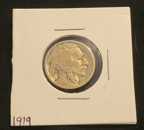 1919 buffalo nickel - 1919,