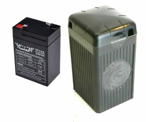 Battery housing with - with,