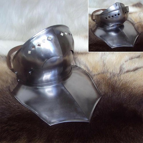 Medieval 18g gorget bevor - 18g,