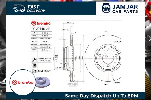 Brembo brake disc front - brake,