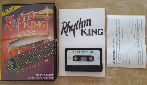 Rhythm king game commodore - king,