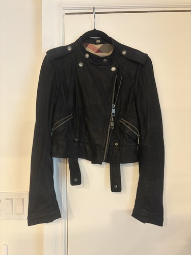 Burberry brit leather - burberry, moto