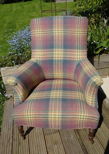Antique victorian armchair - antique,