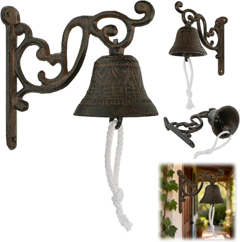 Vintage dinner hanging bell - vintage,
