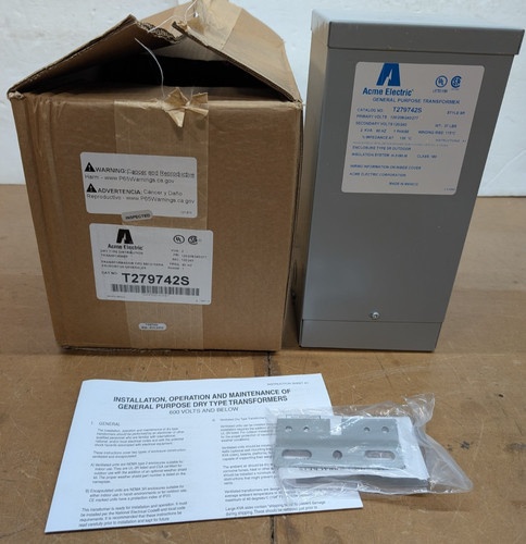 Acme electric t279742s - acme,