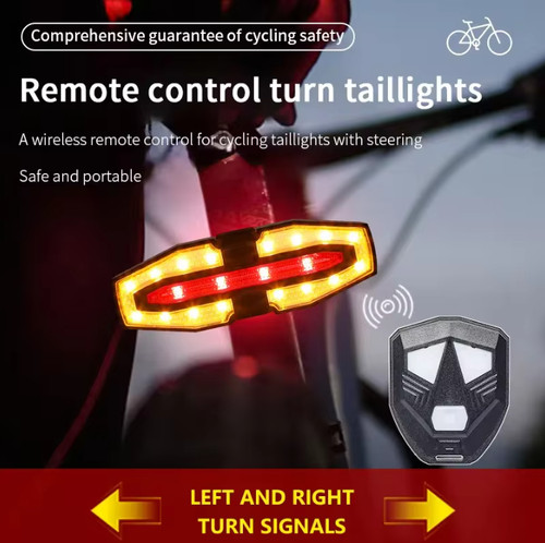 Wireless led bicycle bike - led,