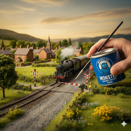 Heritage model railway enamel - heritage,