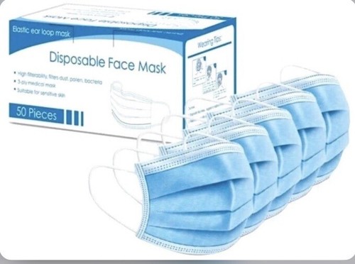 Disposable face mask - 50,