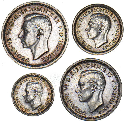 1946 maundy set george - set,