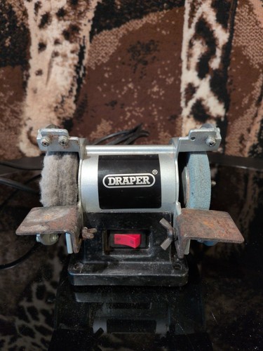 Draper mini bench grinder - , with