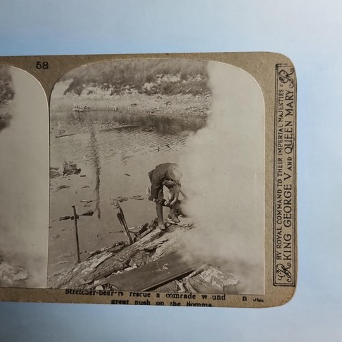 Ww1 military stereoview - military, c1916