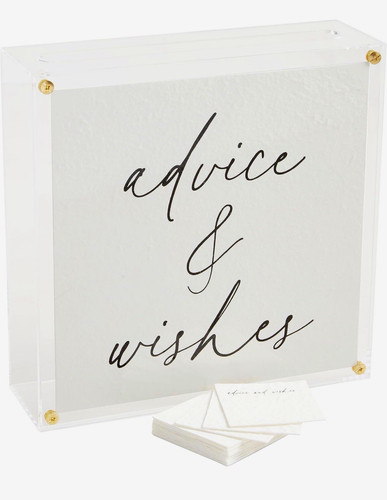Clear acrylic wedding - acrylic,