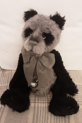 Charlie bears mohair panda - charlie,