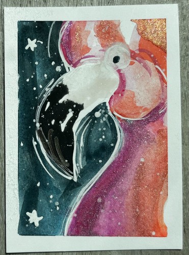 Aceo original painting - aceo,