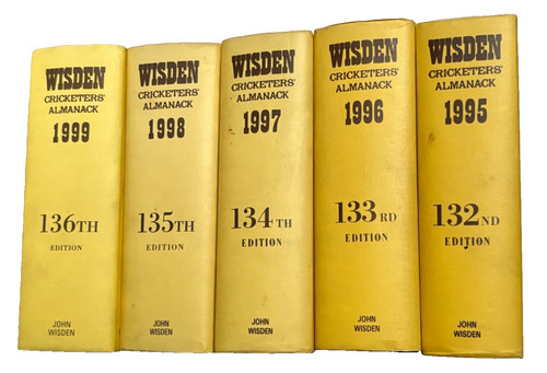 Wisden cricketers almanacks - wisden, cricketers'