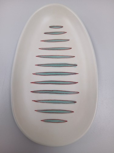 Poole pottery freeform slits - poole,