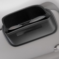 Car sun visor glasses box - car,
