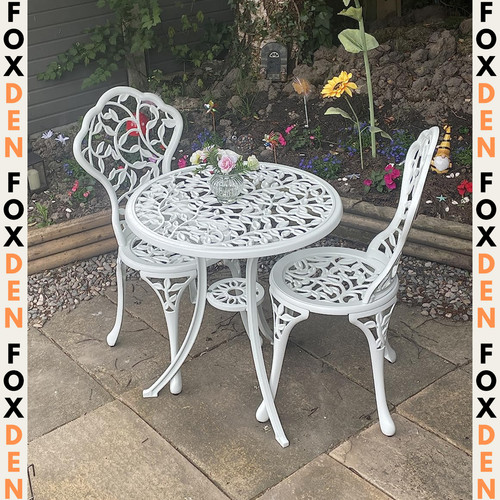 Vintage garden bistro set cast - garden,