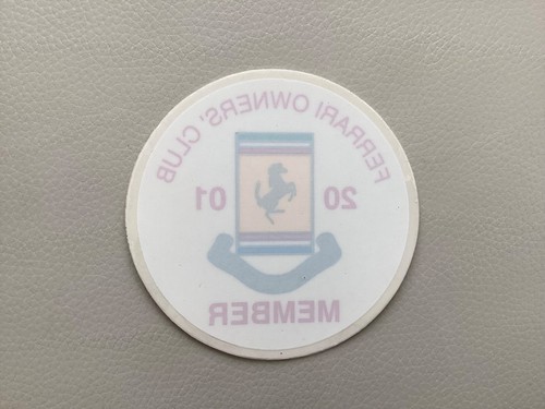 Ferrari 2000 owners club - 2000,