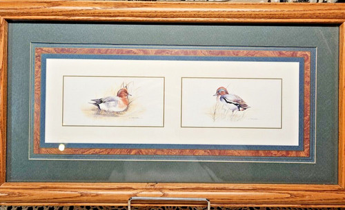 Framed prints two - framed, different
