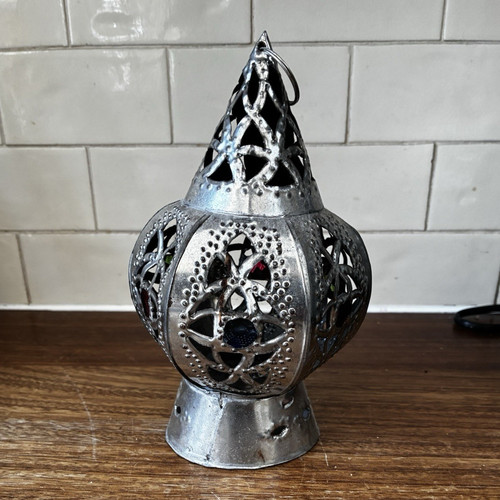 Moroccan vintage silver metal - moroccan,