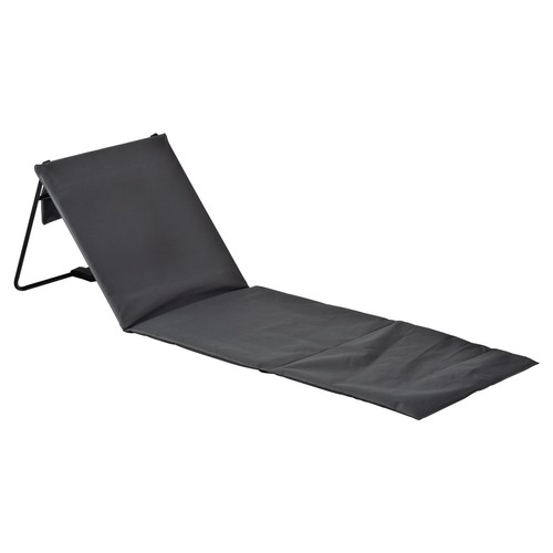 Folding beach lounger - beach,