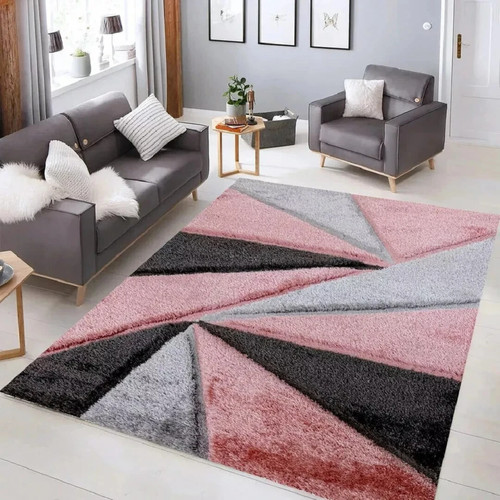 Soft shaggy rug non - soft,