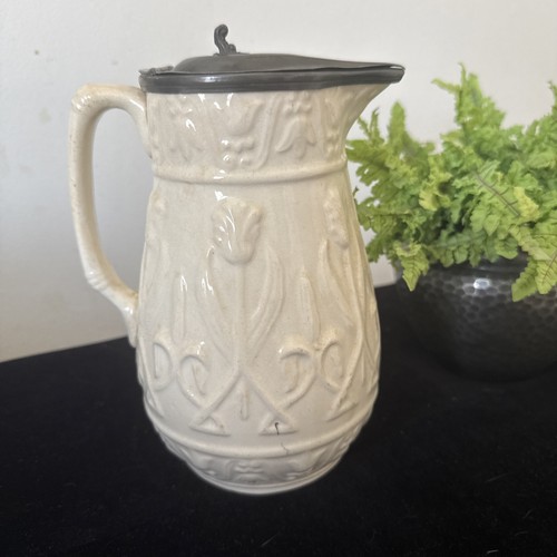 Antique creamware relief - antique,