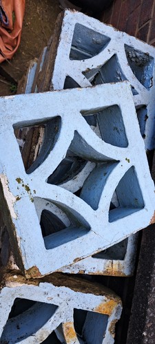 Decorative breeze blocks - decorative,