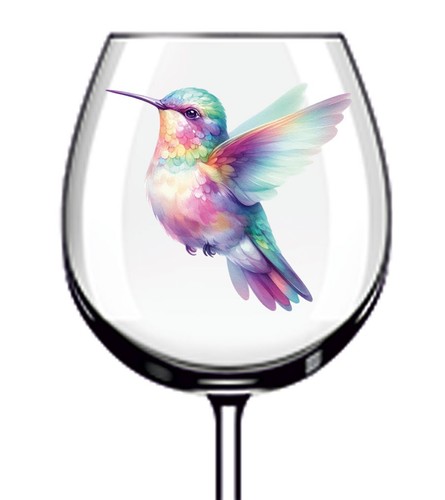 12x colourful humming - 12x, bird