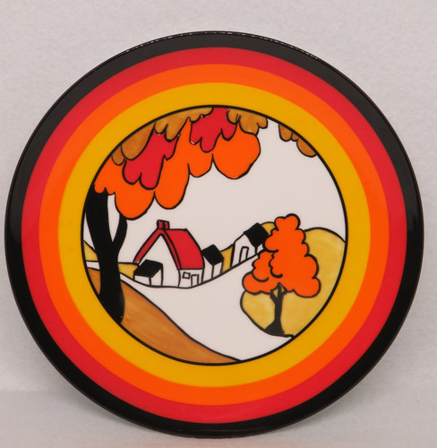 Wedgwood clarice cliff plate - wedgwood,