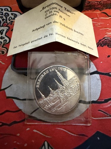 German solid silver coin