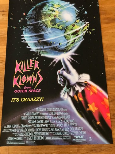 Movie poster killer klowns - poster,