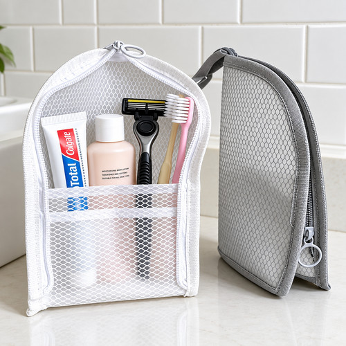 Standing toiletry bag - standing,