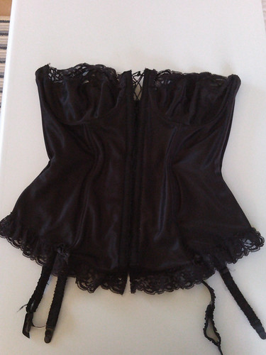 Gossard boned basque bodice - gossard,