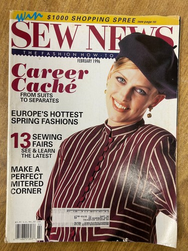 Sew news february 1996 - sew,