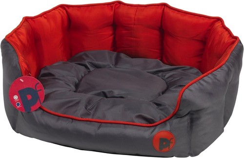 Luxury oval dog bed - dog,