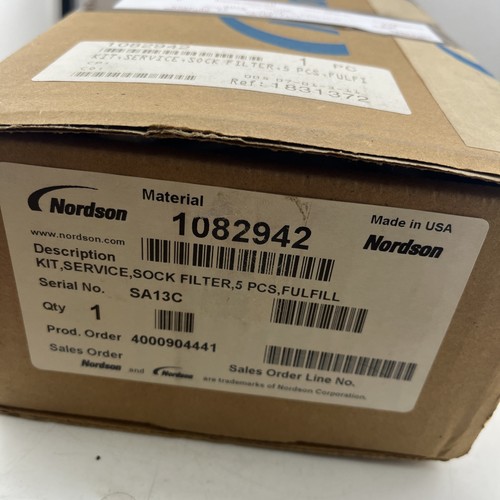 Nordson 1082942 sock filter - nordson,