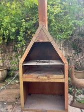 Outdoor henley fireplace with - outdoor,
