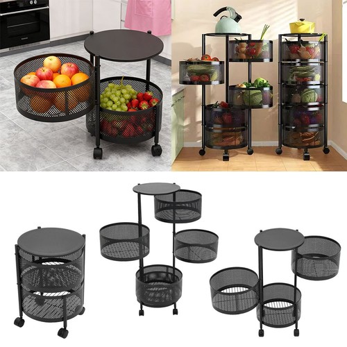 Kitchen rotating trolley - kitchen,