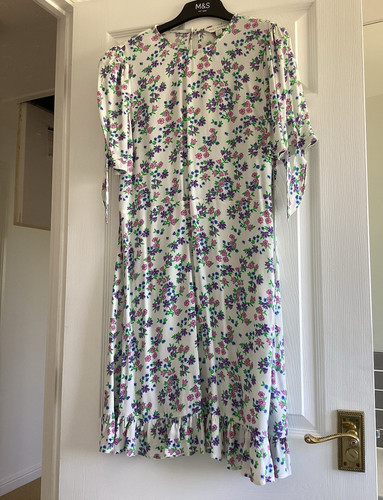 Ghost floral midi skater - ghost,