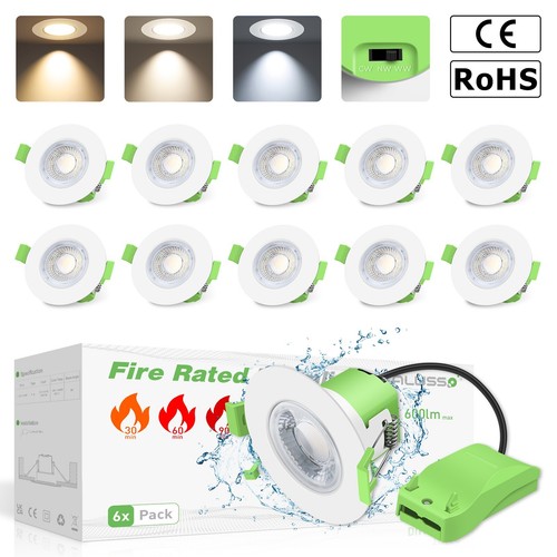 Led fire rated - 6w,